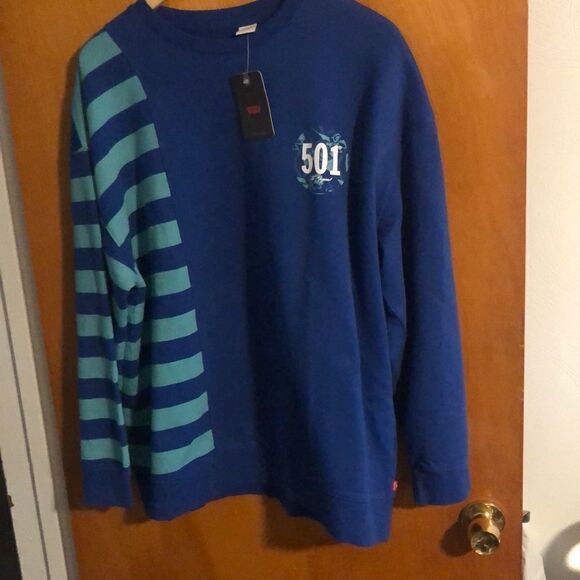 Levis Sweatshirt Mens XL 501 - Picture 1 of 3